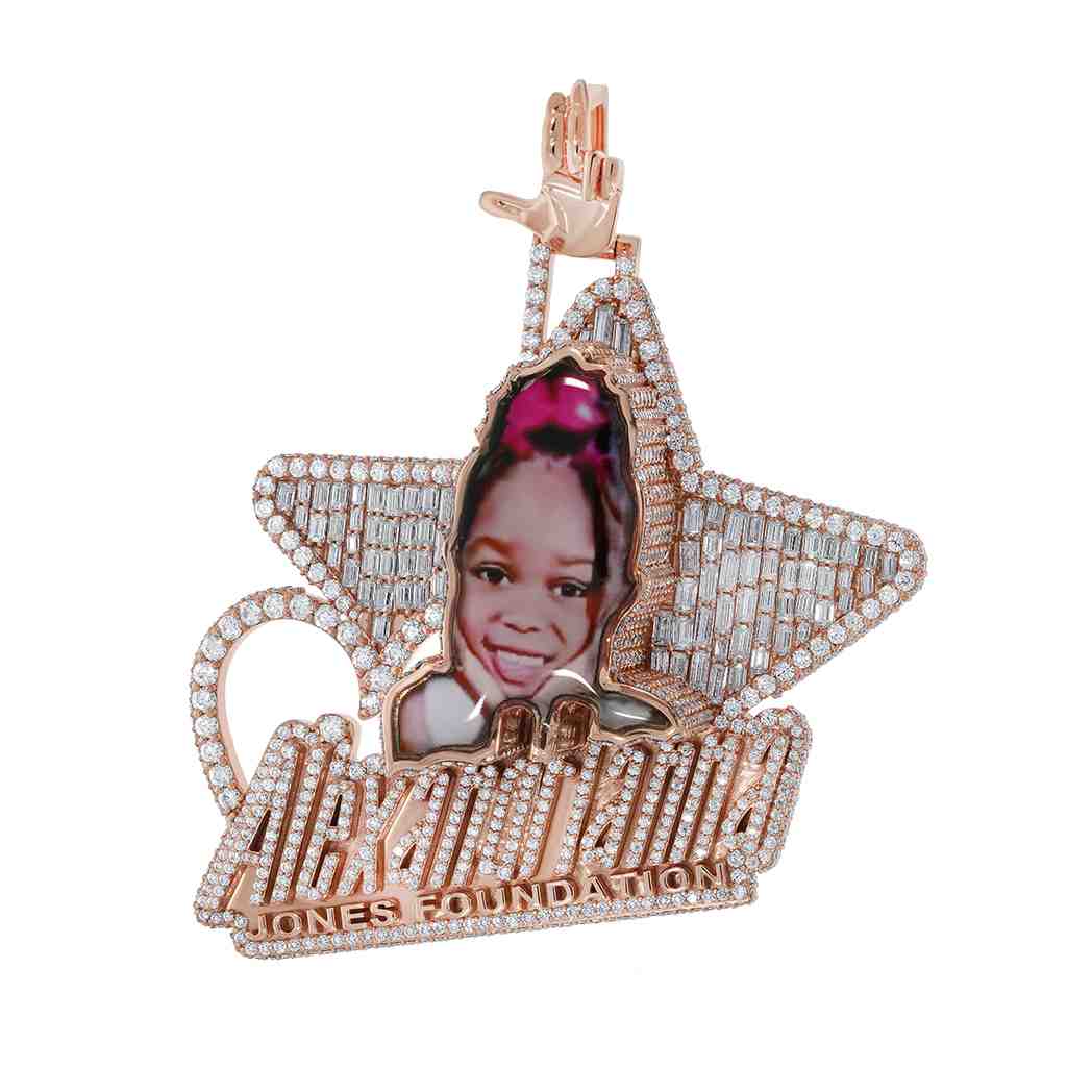 Hip-Hop Diamond Pendant PD31983A
